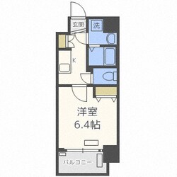 ジアコスモ九条シエルの物件間取画像